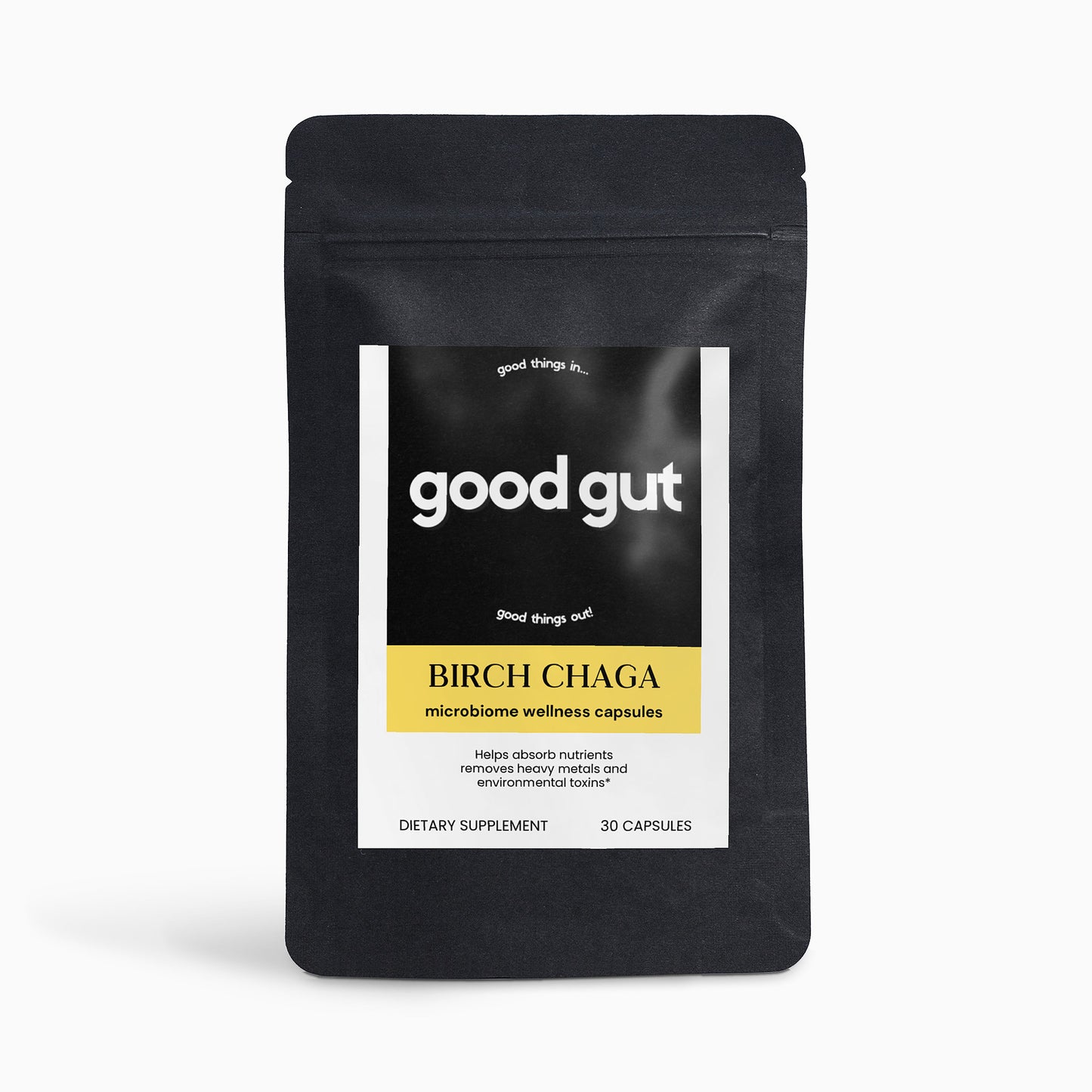 Birch Chaga Microbiome Wellness Capsules